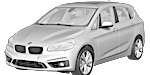 BMW F45 U1732 Fault Code
